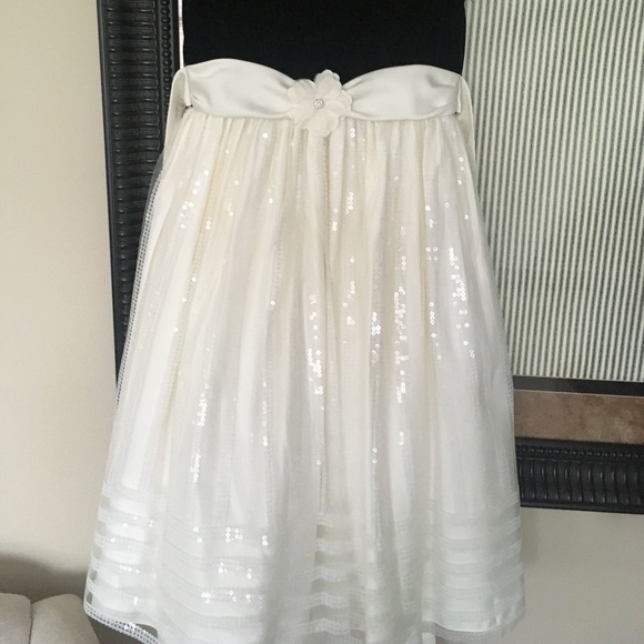 Cinderella Dress Flower Girl Black Velvet Tulle Skirt Sequin - Picture 5 of 5